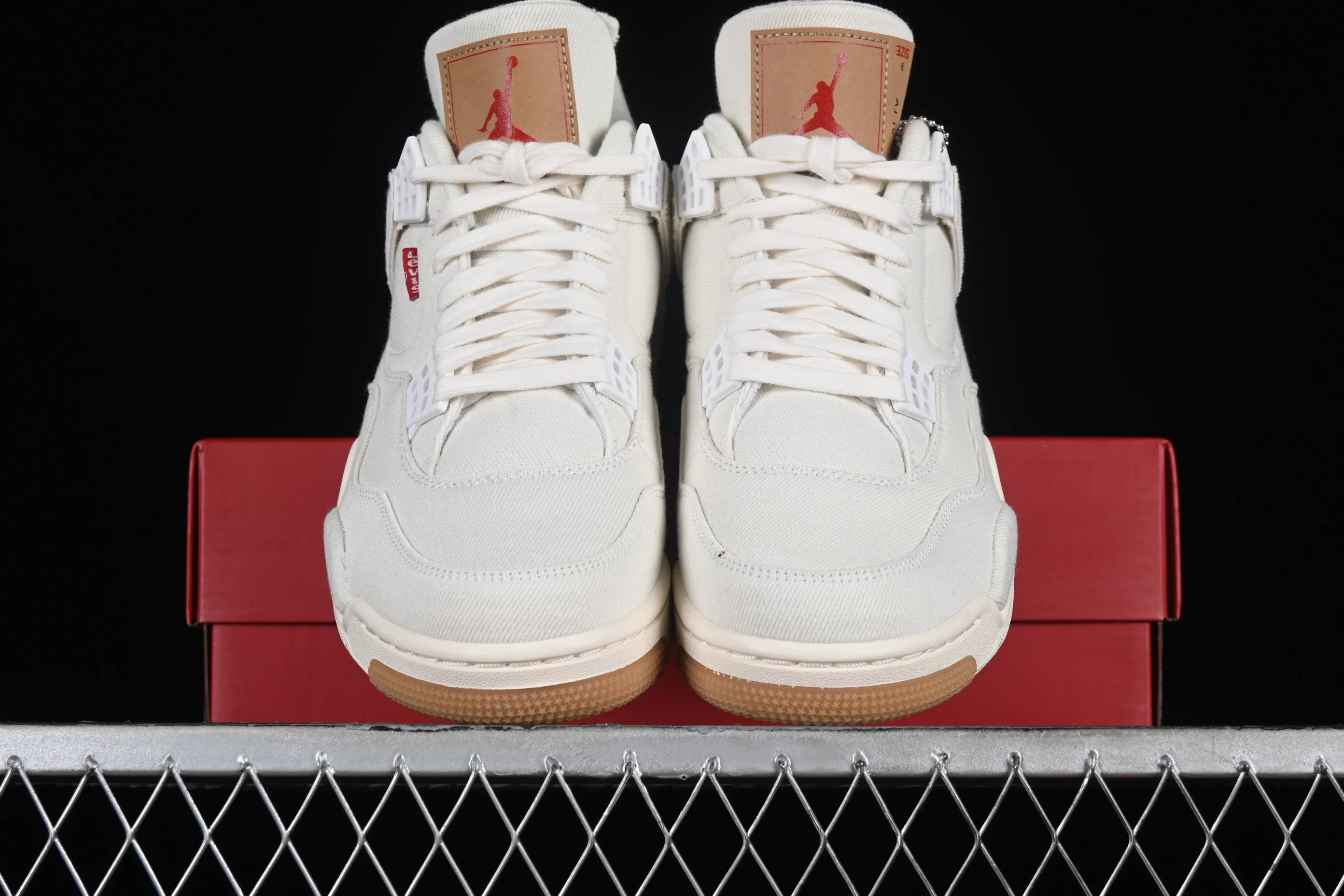 All categories Air Jordan Jordan series basketball shoes Air Jordan 4 GX foreign trade version Levi’s x Air Jordan 4 Denim AJ4 Joe 4 Levis joint basketball shoes AO2571-100